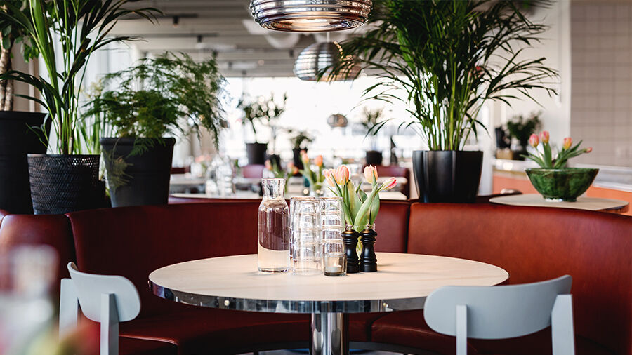 Interiörbild från Restaurang Friggas