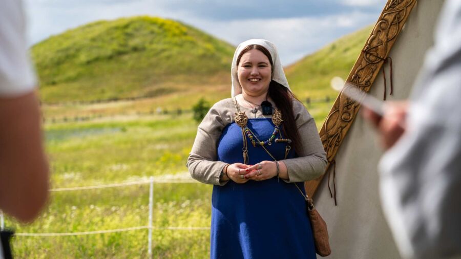 Viking vid Gamla Uppsala museum
