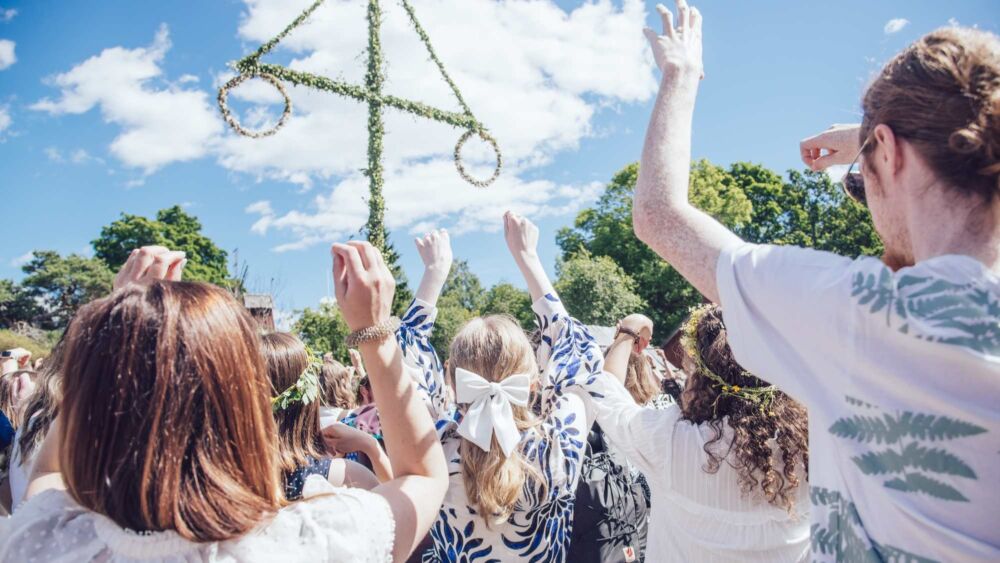 Midsommarfirande på Disagården