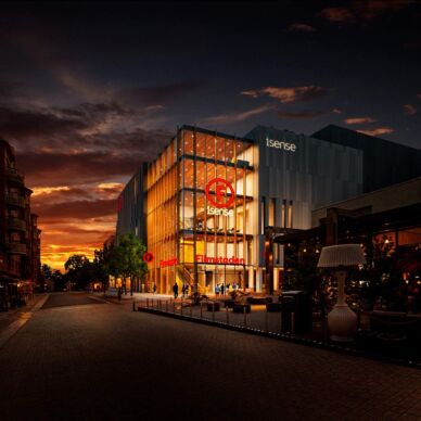 Filmstaden Luxe sedd utifrån