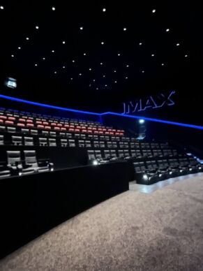 IMAX-salongen på Filmstaden Luxe i Uppsala