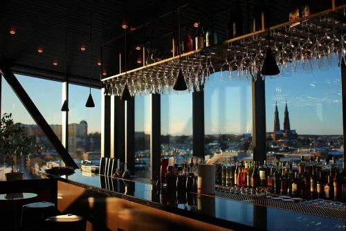 Utsikt från Miss Voon i Uppsala