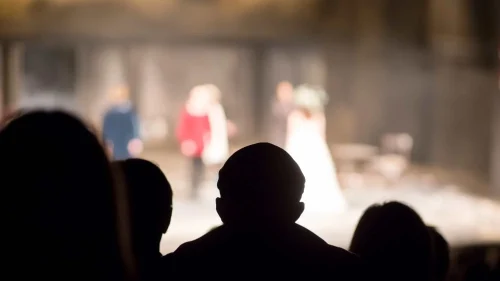 Publik på teater