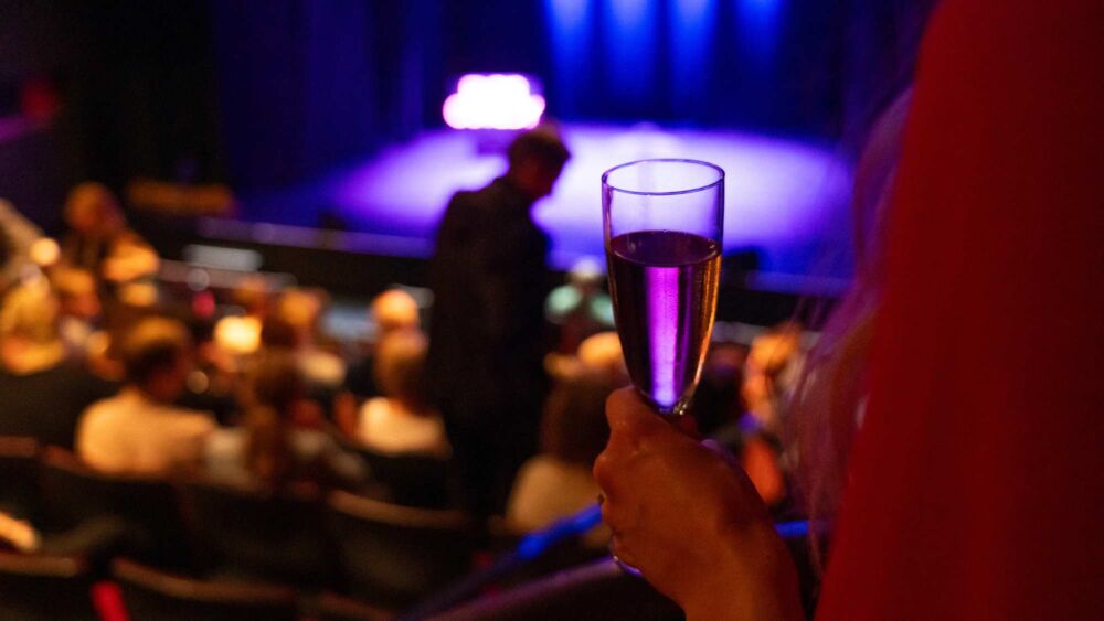 Publik på teater