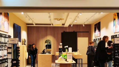 Entré till Pilgrimbutiken i Uppsala