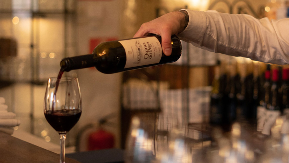 Bardisken på restaurang Domtrappkällaren i Uppsala