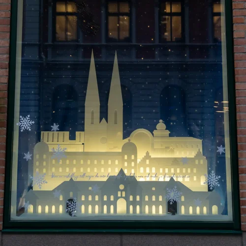 Jul skyltfönster Uppsala domkyrka_destination-uppsala