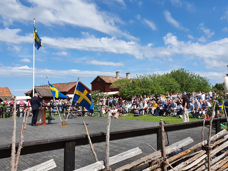 Nationaldagsfirande på Disagården