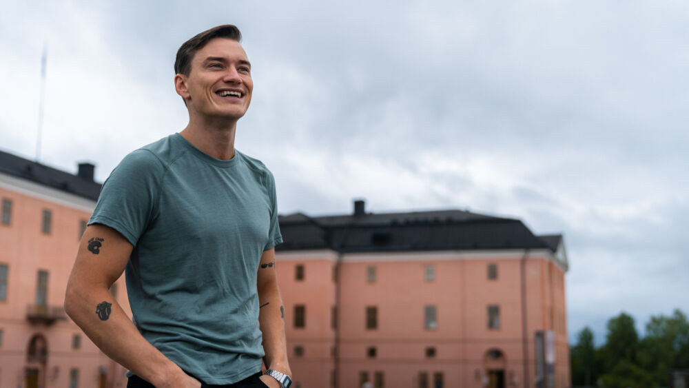Henrik Borg vid Uppsala Slott