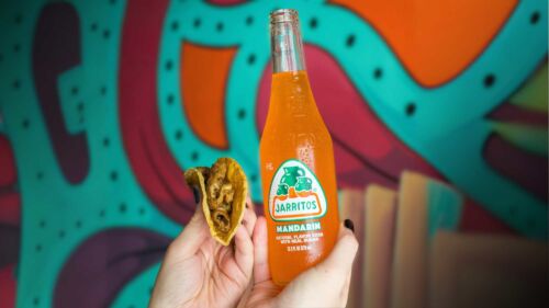 Tacos och mexikansk läsk