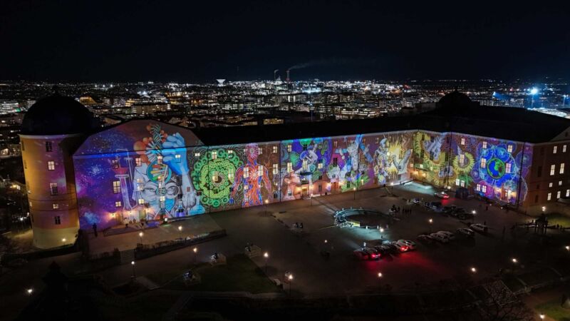 Ljusverket Dependence under Allt Ljus på uppsala 2024