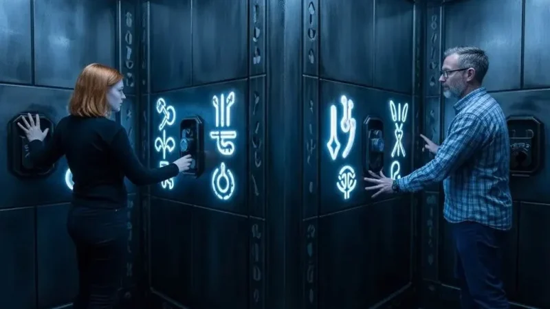 Escape cube hos cube of art i Uppsala