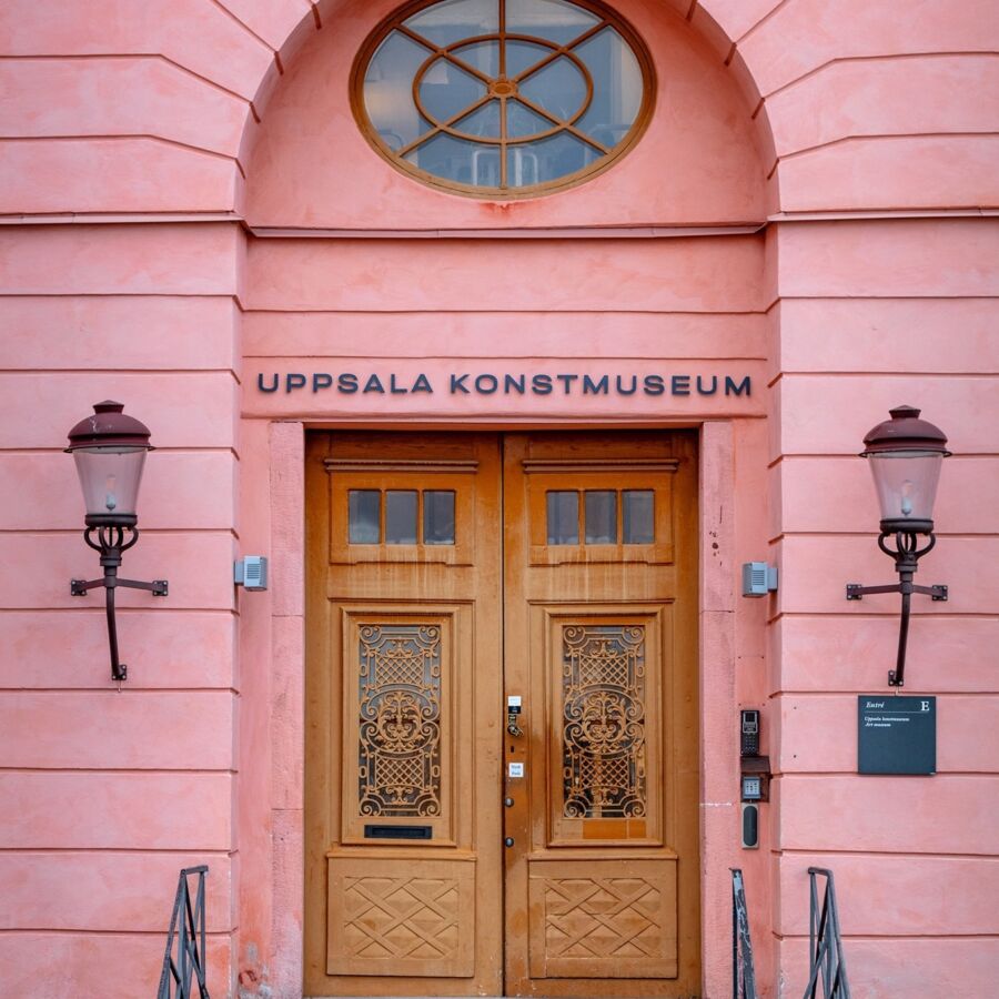 Entrén till Uppsala konstmuseum