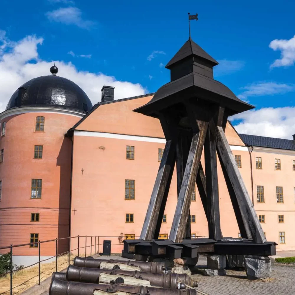 Innergården på Uppsala slott