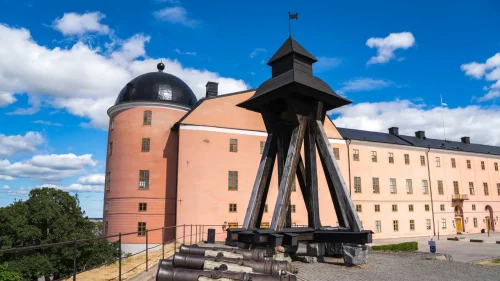 Innergården på Uppsala slott