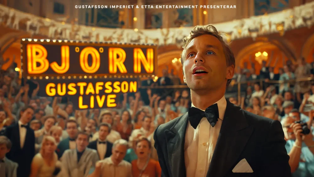Affisch för Björn Gustafsson Live