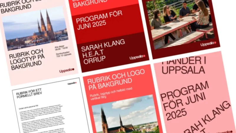 Exempeldokument från Uppsalas platsvarumärke