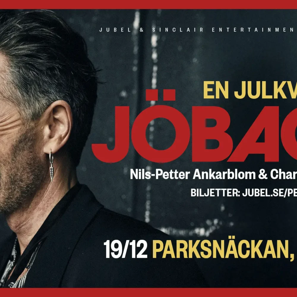Peter Jöback på en poster