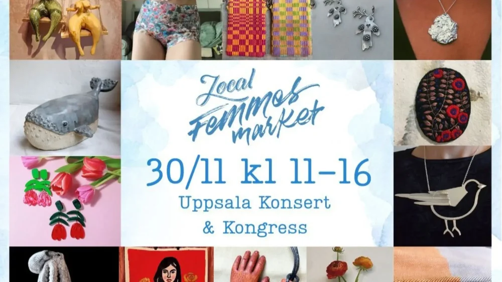 local femmes julmarknad 2025 pressbild