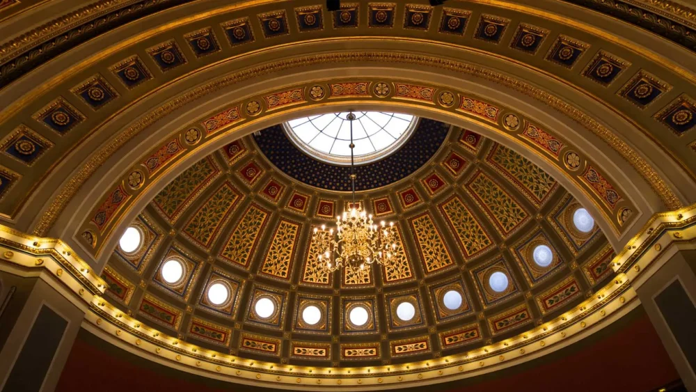 Taket på universitetsaulan i Uppsala