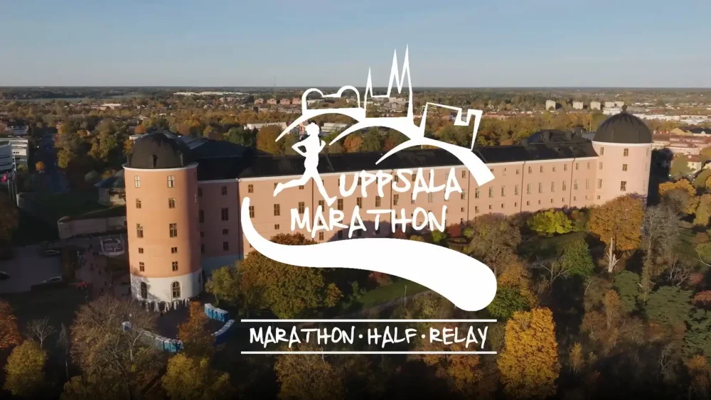 Logotyp för Uppsala Marathon