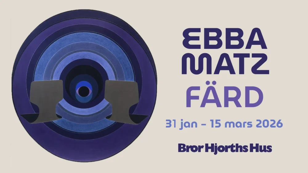 Affisch för utställning