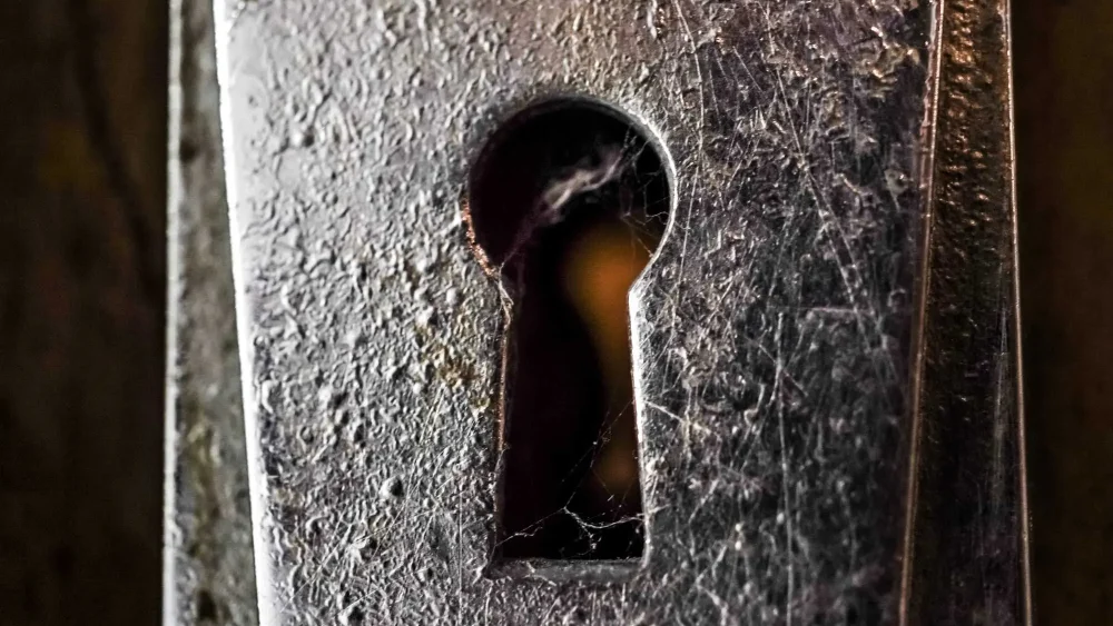 Ett gammalt nyckelhål