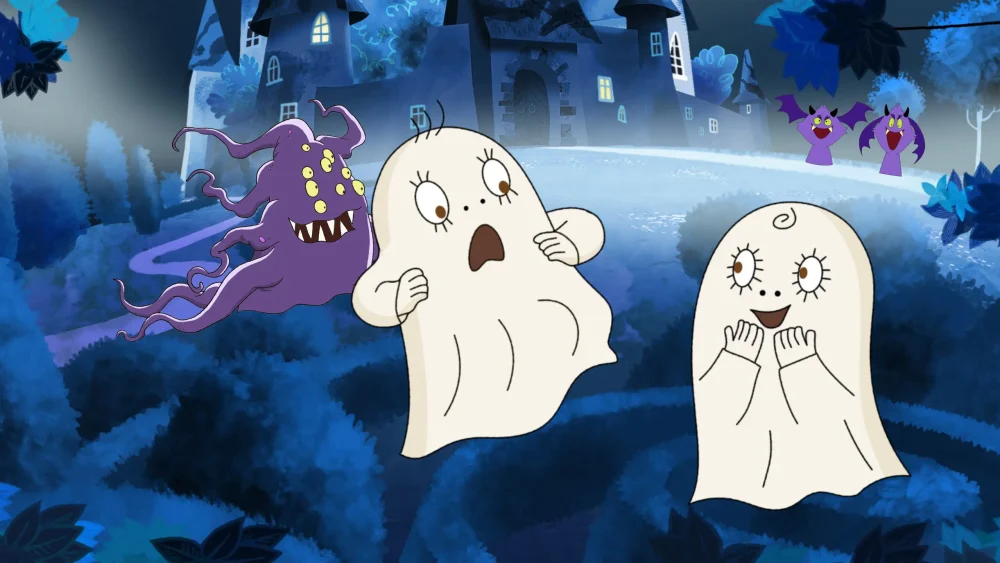 Barnbokskaraktärerna i Lilla spöket Laban