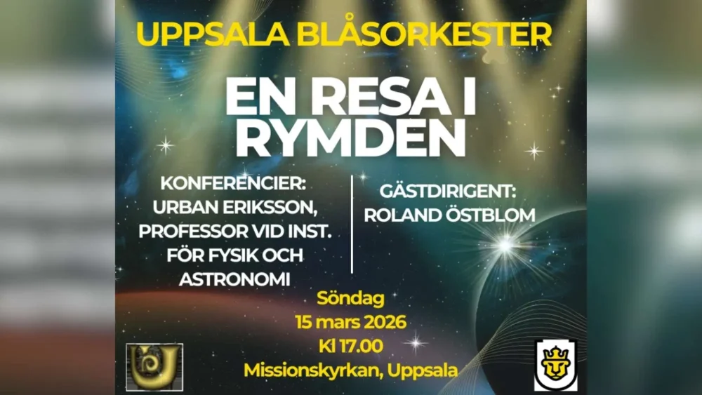 Poster för en konsert