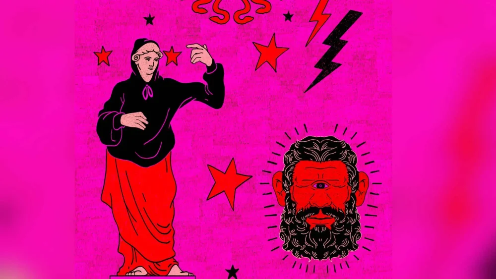 Affisch för sommarteater