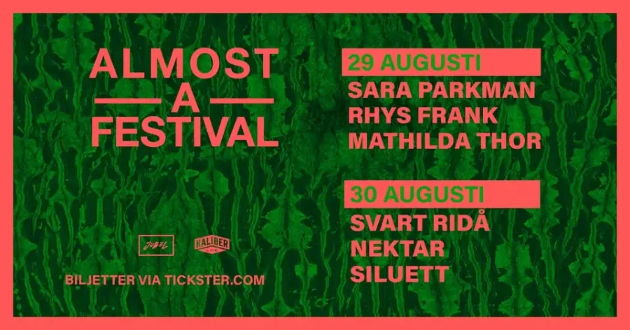 Affisch för en festival