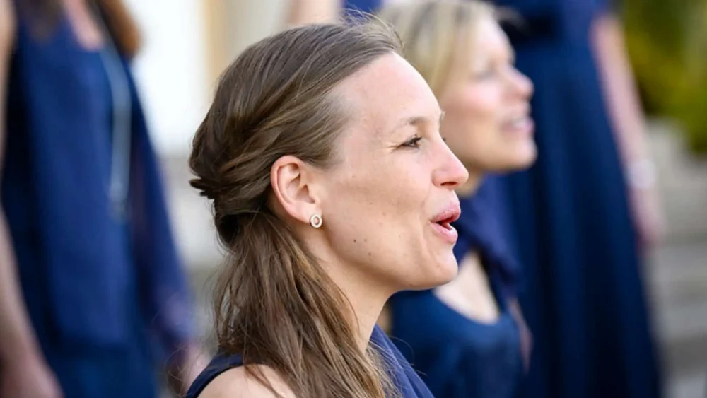 Körsångare i kören la capella