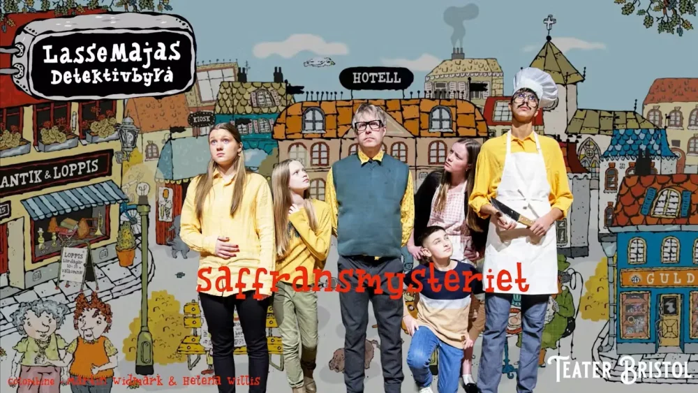 Poster för teaterföreställning