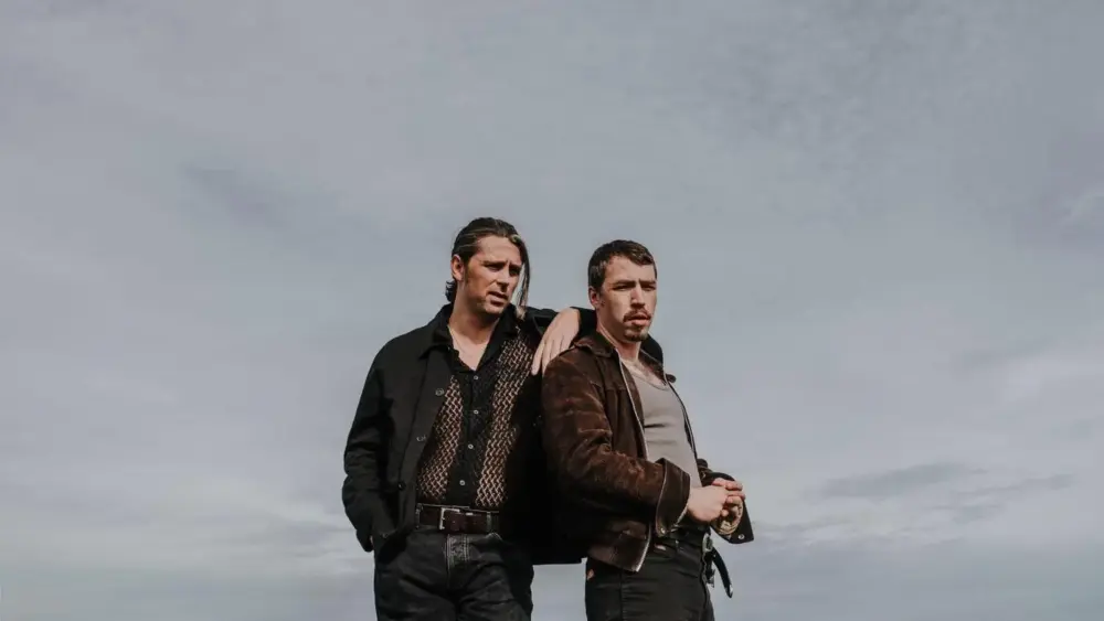 Artisterna Albin Lee Meldau & Arvid Nero