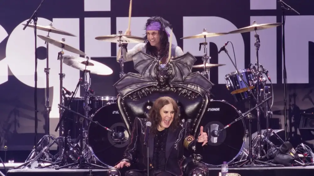 Stillbild från filmen Ozzy & Black Sabbath: Back To The Beginning